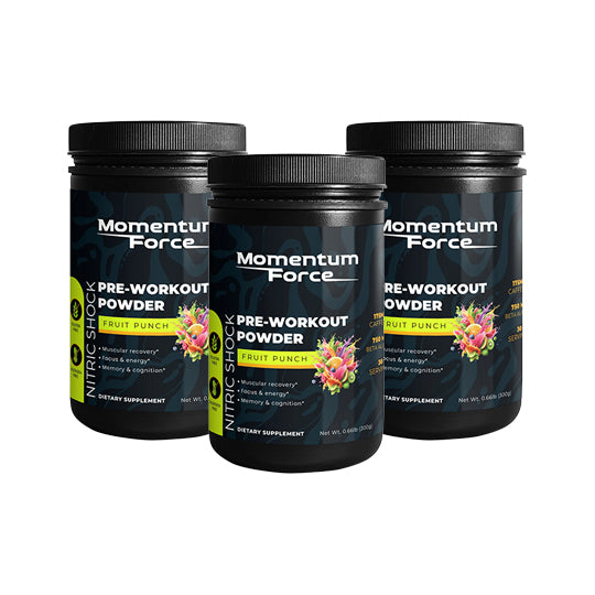 Nitric Shock Pre-Workout Powder (Fruit Punch)