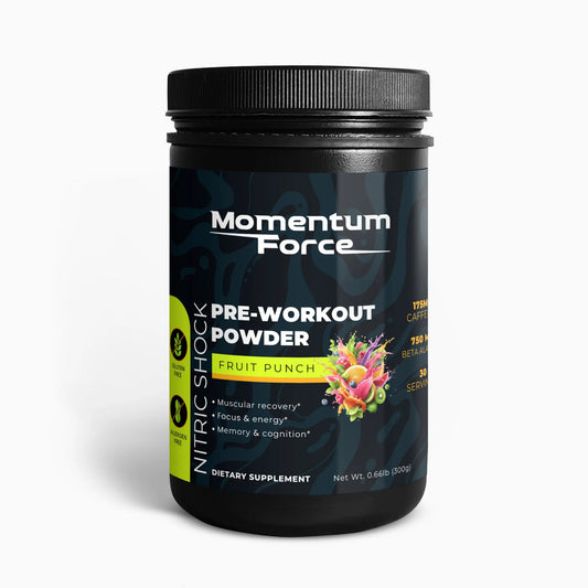 Nitric Shock Pre-Workout Powder (Fruit Punch)